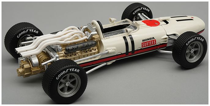 Honda RA 273 1967 South African GP #11 J. Surtees 1:43 Tecnomodels Mythos Model (view 2)