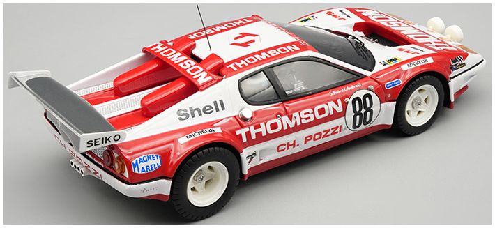 Ferrari 512BB Le Mans 24h 1978 Thomson- Pozzi #88 J.C. Andruet/S. Dini 1:43 Tecnomodels Mythos Model (view 2)