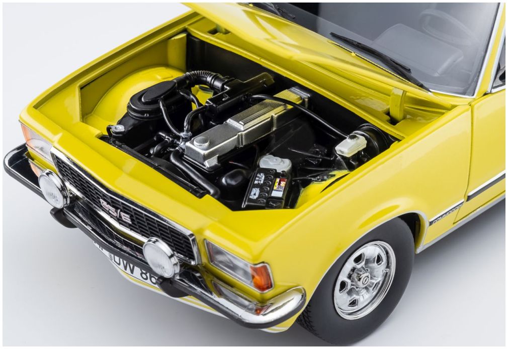 Available to Order – Opel Commodore B GS/E Coupe 1975 Brilliant Yellow 1:18 (TOU 18048003)