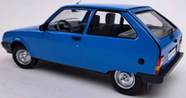 Available to Order – Oltcit Club 1990 Blue w/Grey Interior 1:18 (TRN 1800333)