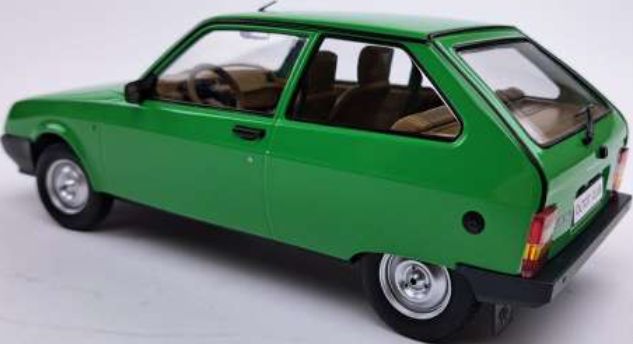 Available to Order – Oltcit Club 1990 Green w/Beige Interior 1:18 (TRN 1800334)