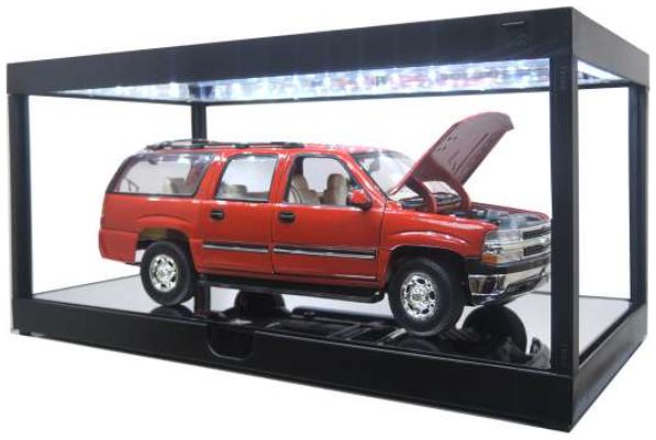 Available To Order – Display Case 1:18 w/LED Black (L)36cm x (D)17.7cm x (H)17.5cm 1:18 (TRN 187710K)