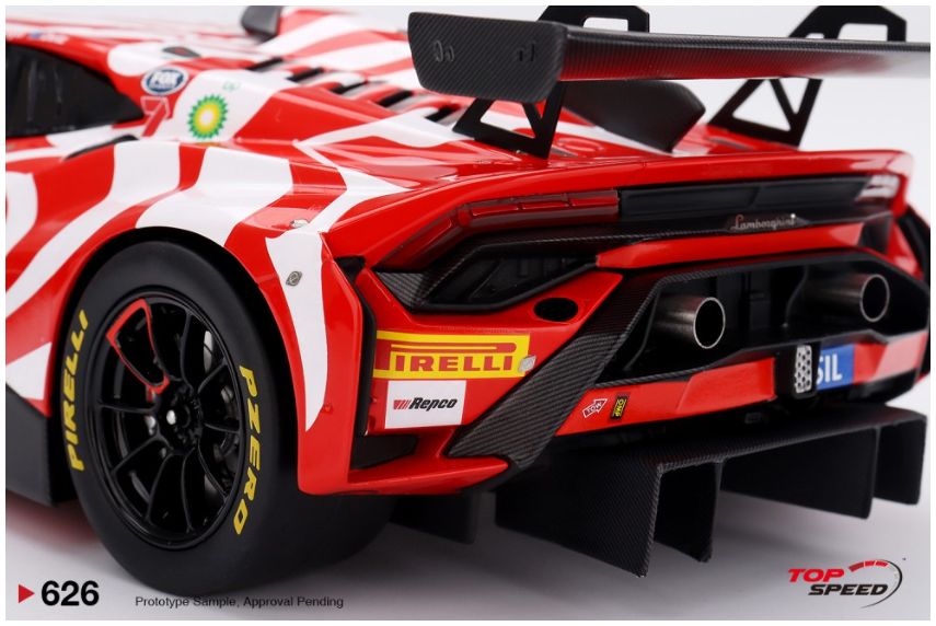 Lamborghini Huracan GT3 EVO2 #93 Wall Racing 2024 Bathurst 12hrs 1:18 – diecast model (view 6)
