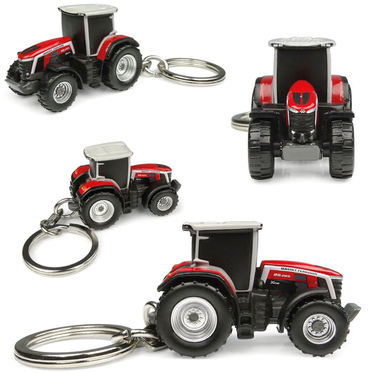 Massey Ferguson 8S.265 Xtra Keyring – diecast model (view 2)
