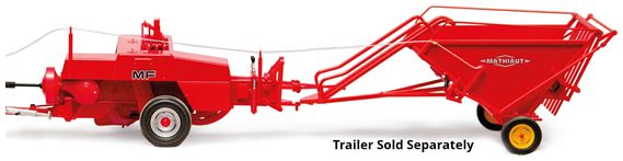Massey Ferguson 224 Rectangular Bailer 1:32 Universal Hobbies Model (view 4)