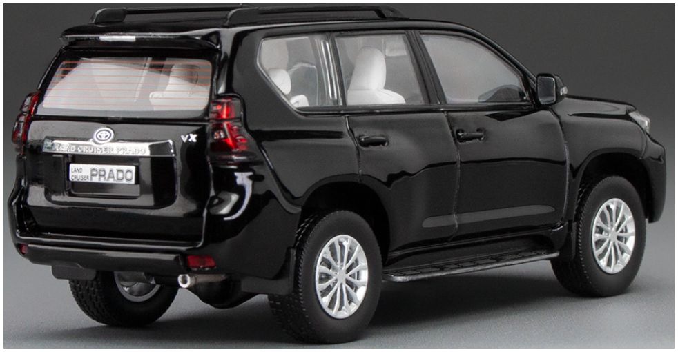 Toyota Land Cruiser Prado 2018 Eclipse Black (LHD) 1:43 – diecast model (view 2)