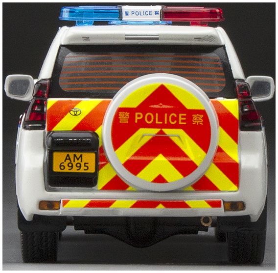 Toyota Land Cruiser Prado 2018 Hong Kong Police (Limited Edition 499pcs) 1:43 – diecast model (view 4)