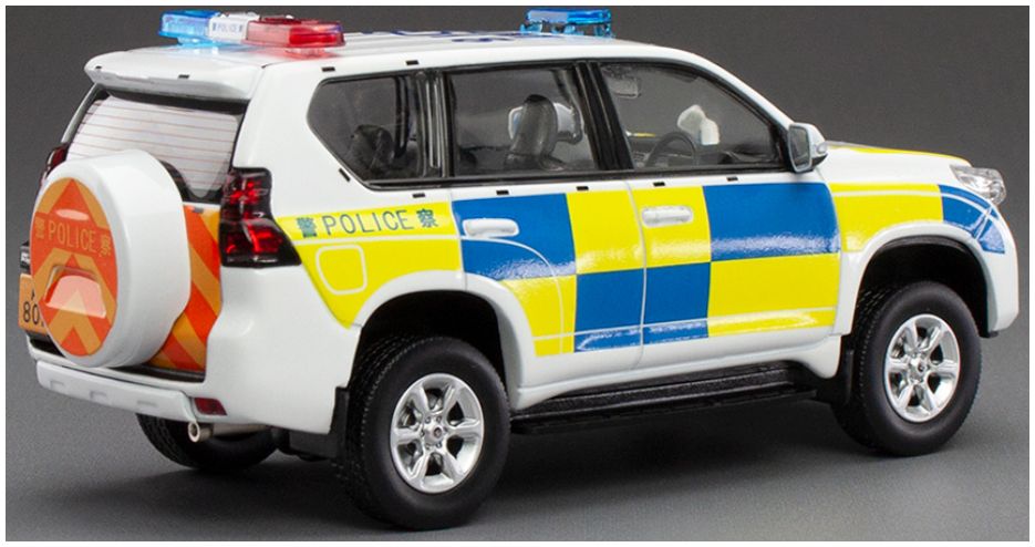 Toyota Land Cruiser Prado 2015 HK Traffic New Territories South Region (499pcs) 1:43 – diecast model (view 2)