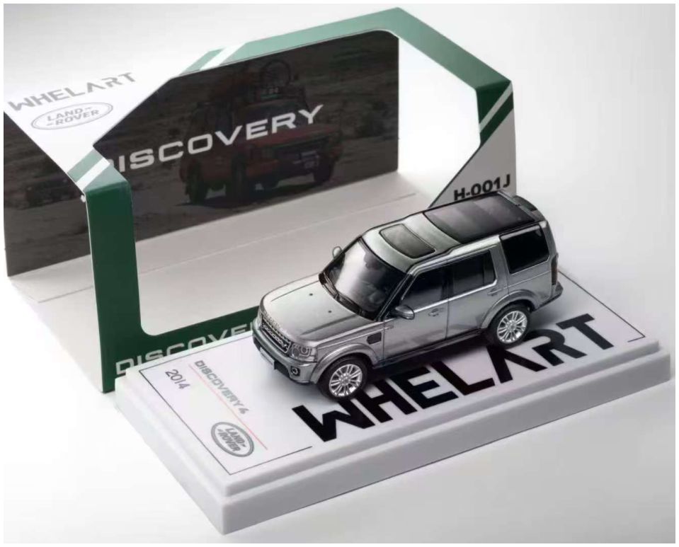 Available To Order – Land Rover Discovery 4 Metallic Grey 1:64 Whelart Model (WHE H0001J)