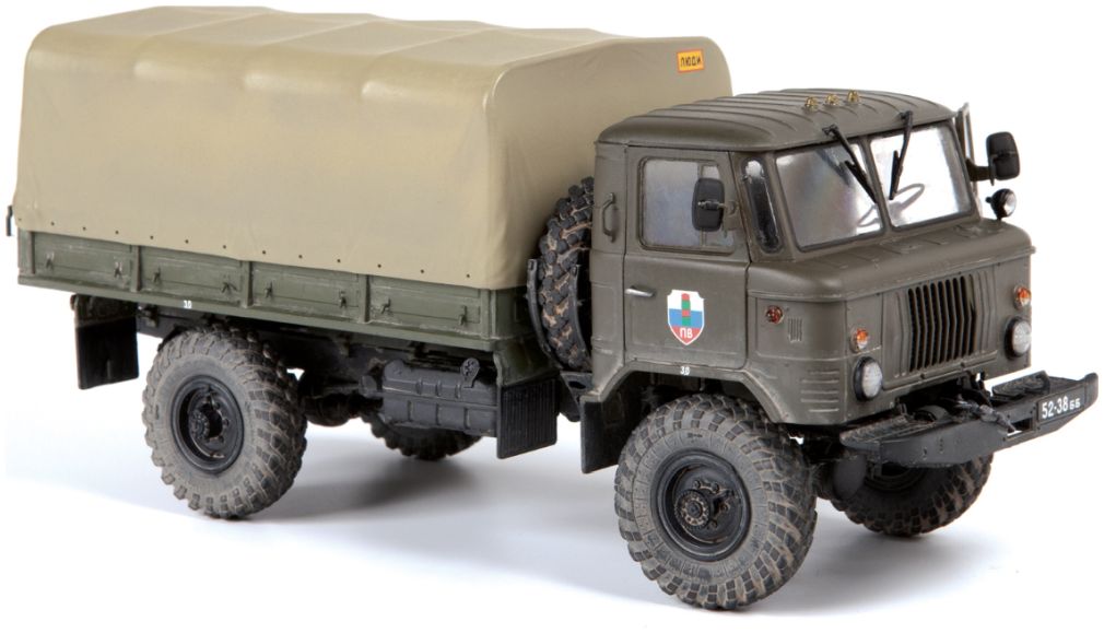 Available To Order – GAZ-66 1:35 Zvezda Model (ZVE 3707)