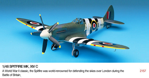 Available To Order – Spitfire Mk XIVc 1:48 Academy Plastic Kits Model (ACA 12274)