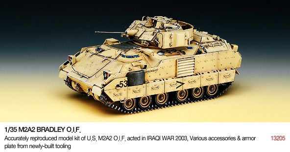 Available to Order – M2A2 Bradley Iraq 1:35 (ACA 13205)