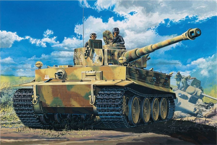 Available to Order – Tiger 1 Early Version (Interior Detail) 1:35 (ACA 13239)