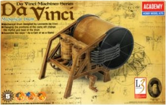 Available To Order – Da Vinci Mechanical Drum (ACA 18138)