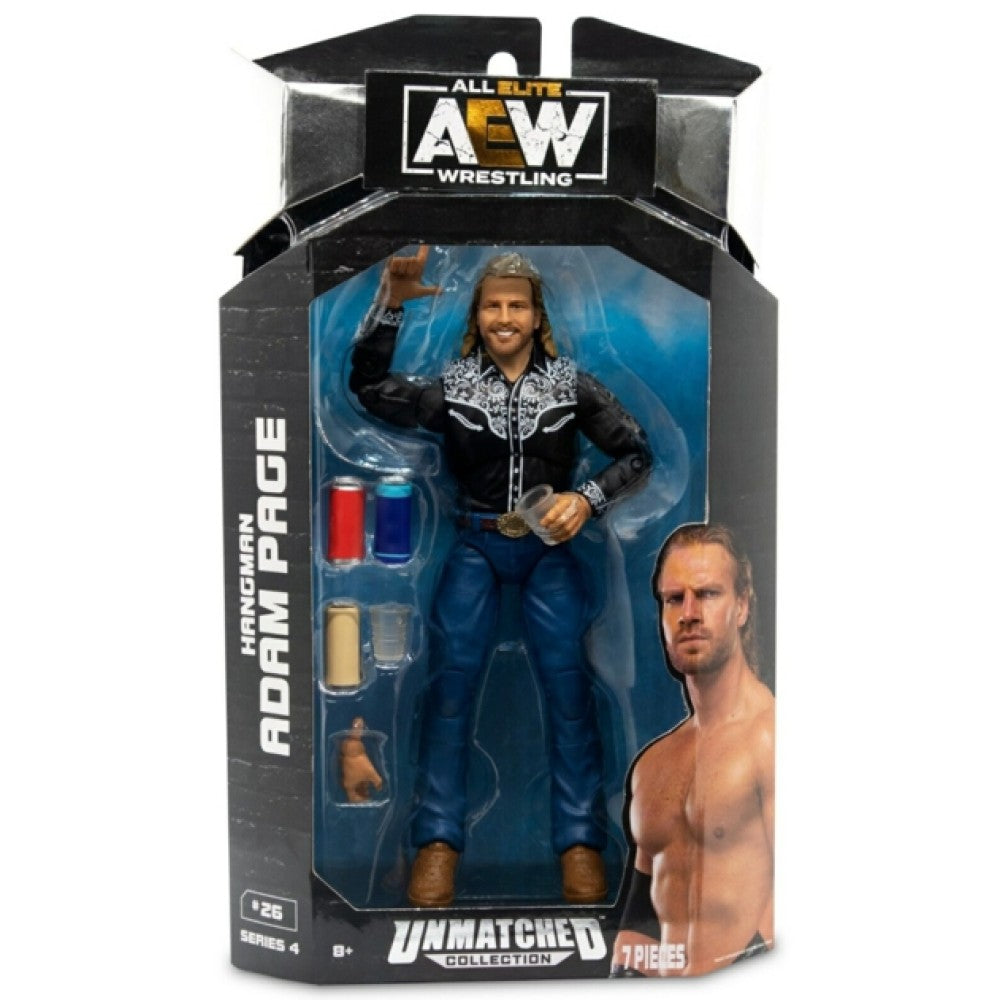 Available to Order – X6 AEW Figure Hangman Adam Page Jazwares Model (AEW0244)