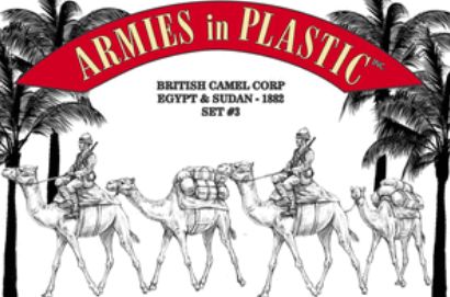 Available To Order – Gordon Relief Expedition British Camel Corps 1882 Set 3 1:32 Armies In Plastic Model (AIP 5598)