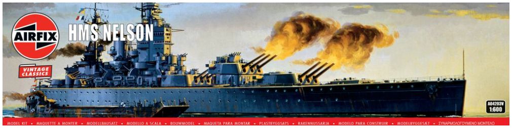 Available to Order – HMS Nelson 1:600 (AIR 04203V)
