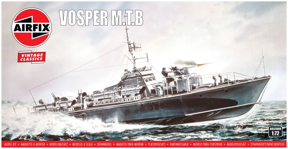 Vosper M.T.B 1:72 Airfix Model