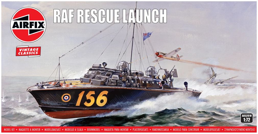 RAF Rescue Launch 1:72 Airfix Model