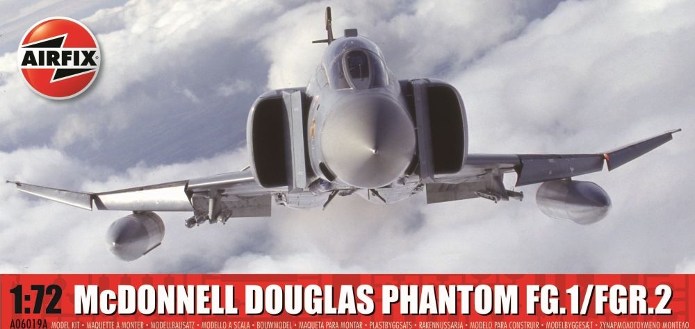 Available To Order – McDonnell Douglas Phantom FG.1/FGR.2 1:72 Airfix Model (AIR 06019A)