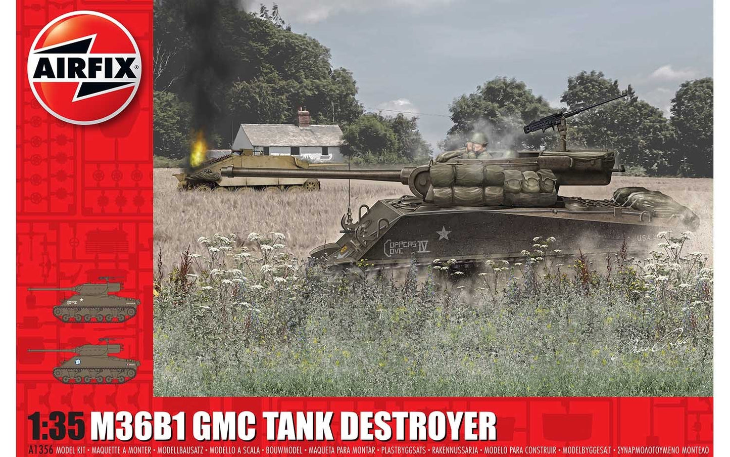 Available to Order – M36B1 GMC (U.S. Army) 1:35 (AIR 1356)