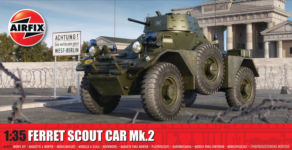 Ferret Scout Car Mk.2 1:35 Airfix Model