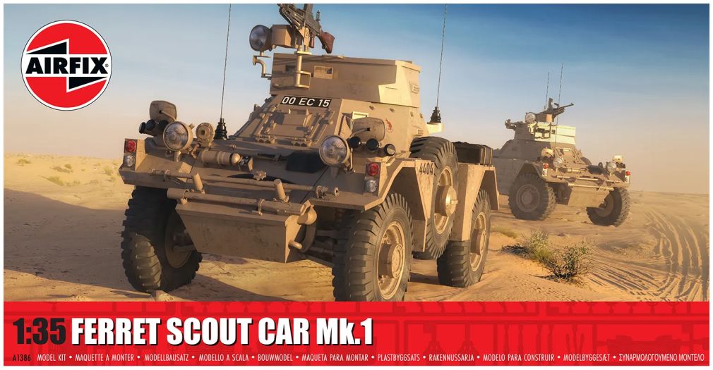Available To Order – Ferret Scout Car Mk.1 1:35 (AIR 1386)