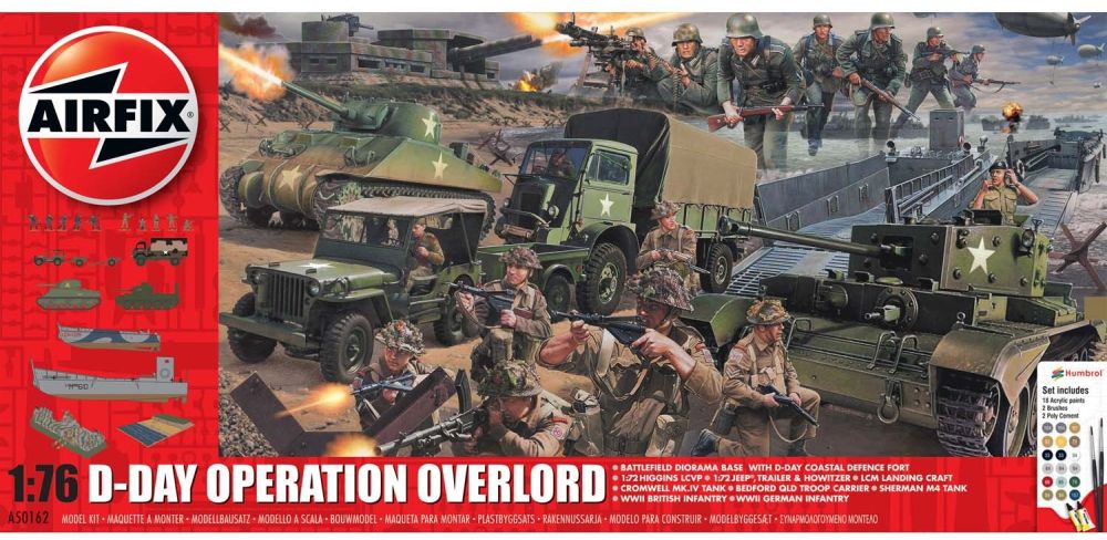 D-Day Operation Overlord Set 1:76 Airfix Model