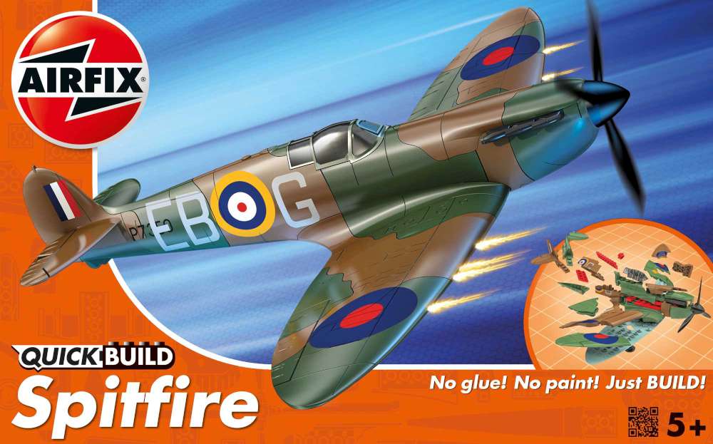 QUICKBUILD Spitfire Airfix Model