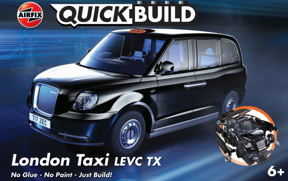 Available To Order – QUICKBUILD London Taxi Airfix Model (AIR J6051)