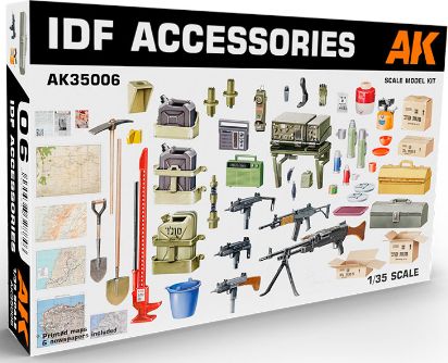 Available To Order – IDF Accessories 1:35 AK Interactive Model (AKI 35006)