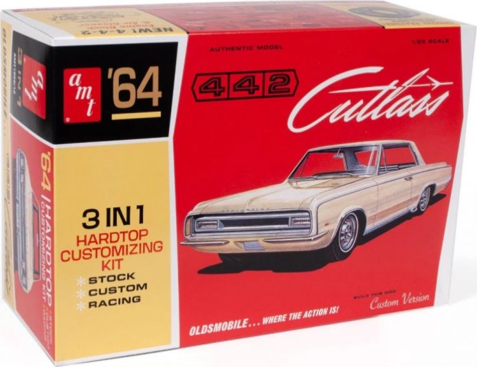 Available to Order – Olds Cutlass 442 Hardtop 1964 1:25 (AMT 1066)