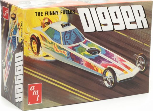 Available To Order – Digger Dragster - Fooler Fueler 1:25 (AMT 1154)