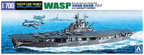 Available to Order – U.S. Navy Aircraft Carrier USS Wasp 1:700 (AOS 06981)