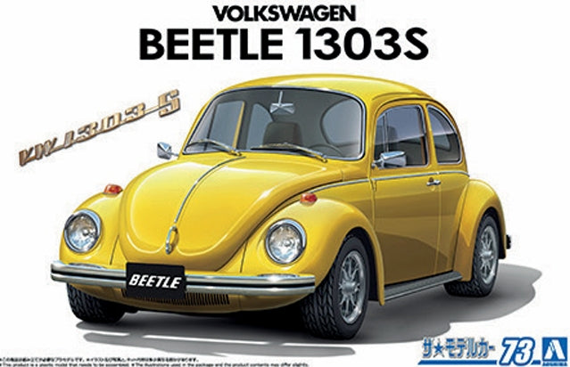 Available To Order – Volkswagen 13AD Beetle 1303S '73 1:24 Aoshima Model (AOS 20136)