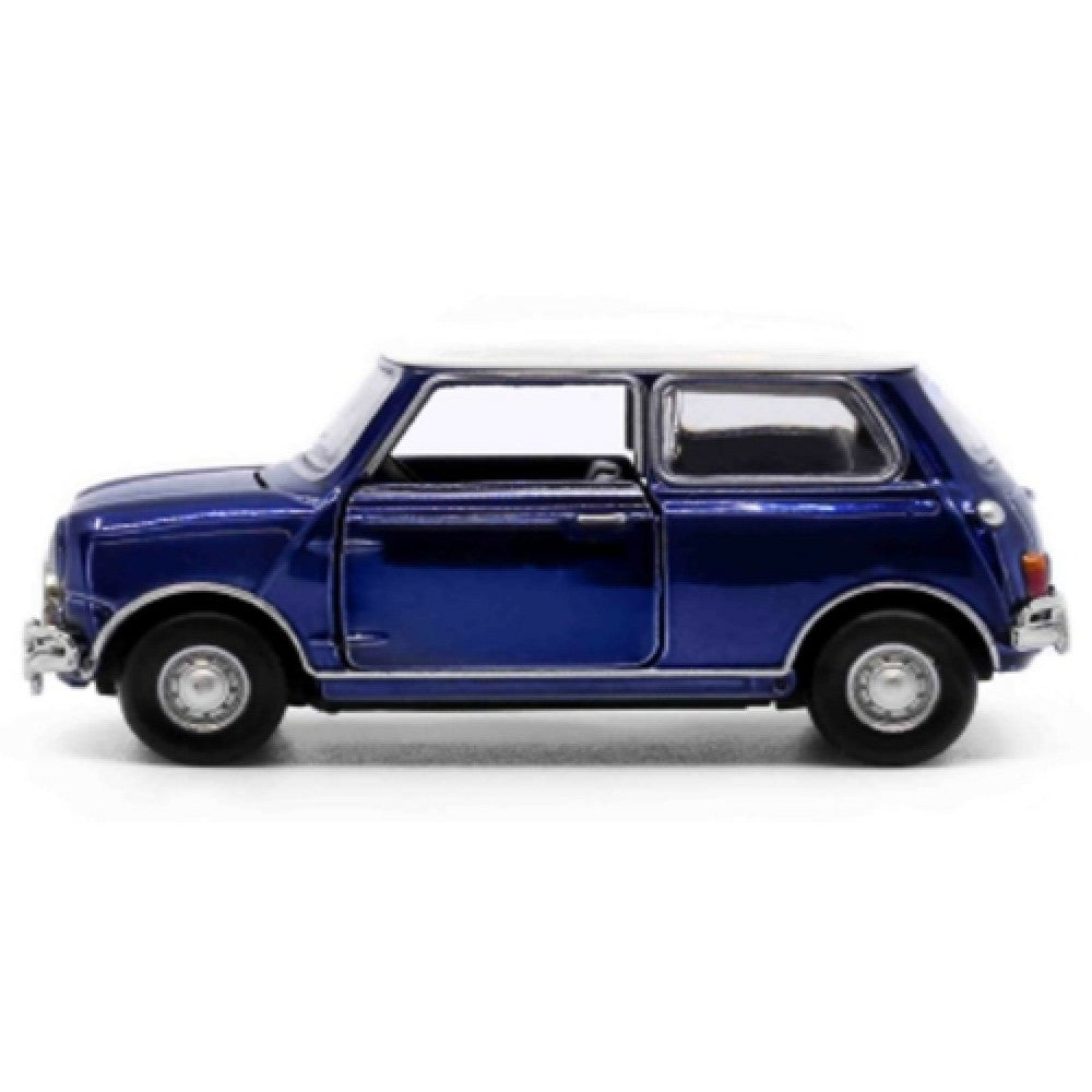 THIS ITEM IS AVAILABLE TO ORDER FROM OUR SUPPLIER - 1:50 TINY CITY ATC65013 MINI COOPER MK 1 (CHROME BLUE)