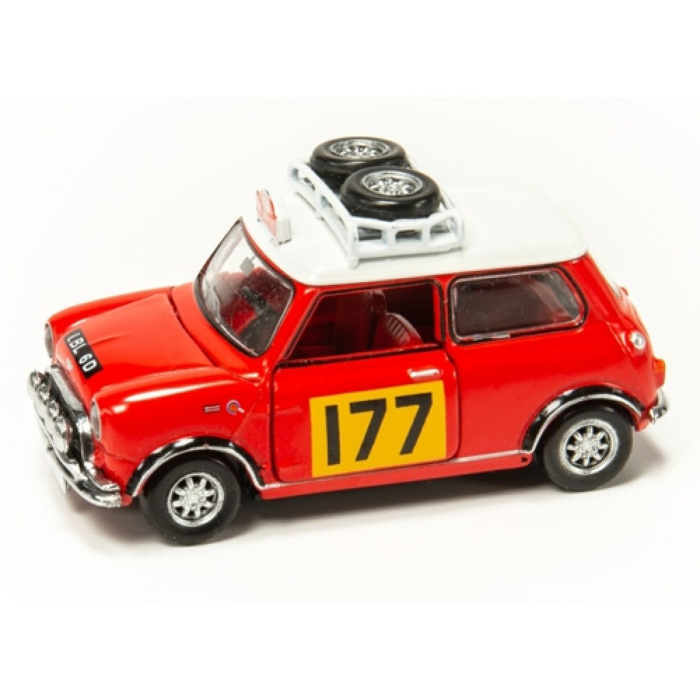 THIS ITEM IS AVAILABLE TO ORDER FROM OUR SUPPLIER - 1:50 TINY CITY ATC66018 177 - MINI COOPER RALLY NO.177 (RE-RELEASE)