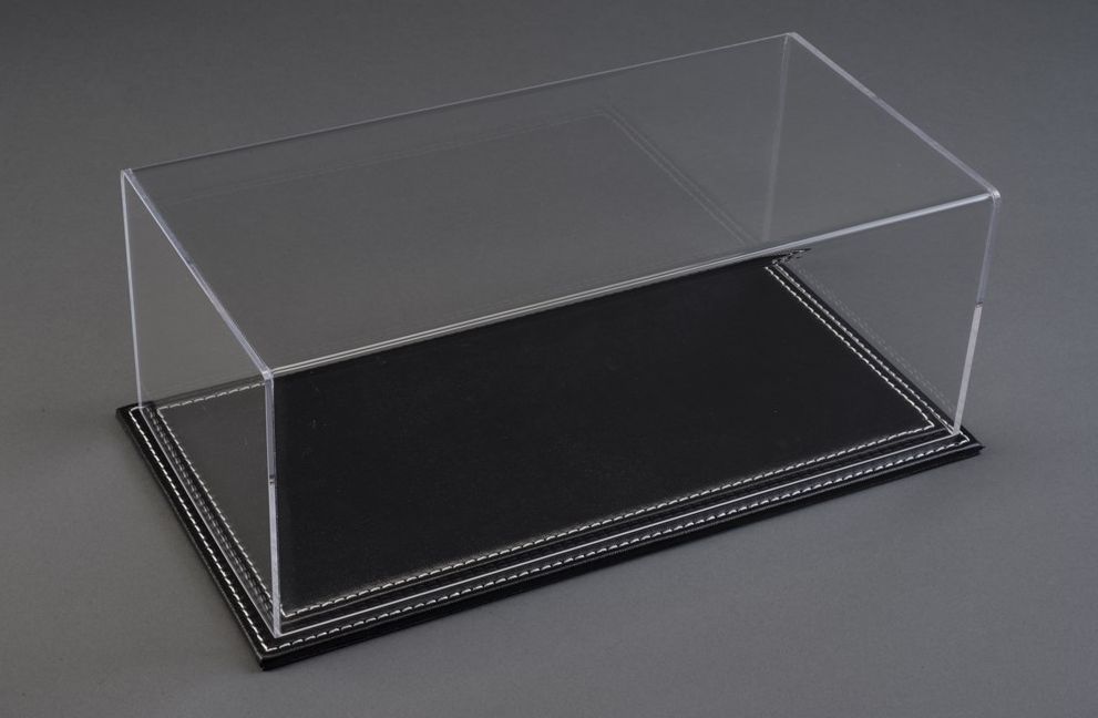 Available To Order – Maranello Display Case with Black Leather Base 1:24 Atlantic Model (ATL 10023)