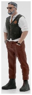 Available To Order – Tim Figurine 1:18 Atlantic Model (ATL 18029)