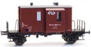 Available to Order – Freight Train Attendant Wagon 025-8 Electrorail IV (NS) train 1:87 1:87 (ATT 2021412)