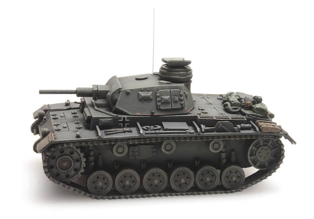 Available to Order – WM Pzkw III Ausf. F Grey 1:87 Ready-Made, Painted 1:87 (ATT 387305)