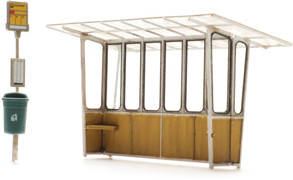 Bus shelter 'Eastern Netherlands' 1:87 Ready-Made, Painted 1:87 – diecast model