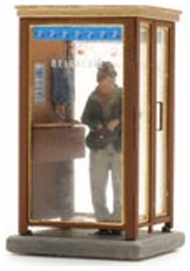 Available To Order – Belgian Telephone Box Ready 1:87 (ATT 387652)