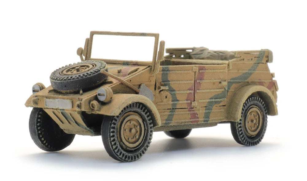 German Army Kubelwagen VW82 Camo 1:87 – diecast model