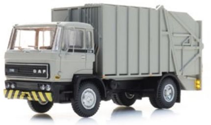 Available To Order – DAF Tipping Cab B Garbage Truck Grey ready 1:87 1:87 Artitec Model (ATT 48705214)