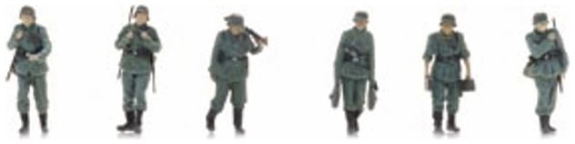 Available to Order – Infantry Marching to Frontline (WM) Ready 1:72 Artitec Model (ATT 5720005)