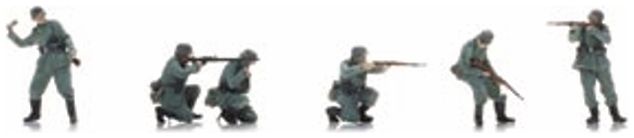 Available to Order – Infantry Under Fire (WM) Ready 1:72 Artitec Model (ATT 5720006)