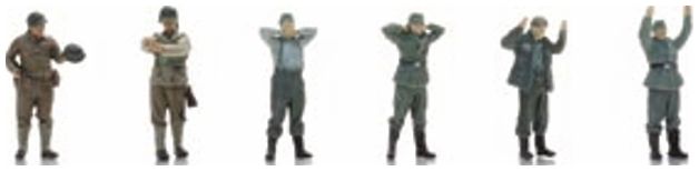 Available to Order – POWs + US Guards (WM) Ready 1:72 Artitec Model (ATT 5720012)