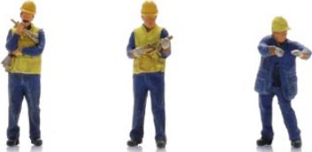 Available to Order – Rail Yard Workers 1970-90 1:87 Artitec Model (ATT 5870035)