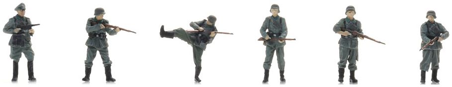 Available to Order – Infantry Breaching Door (6x) (WM) Ready-Made Figures 1:87 Artitec Model (ATT 5870061)